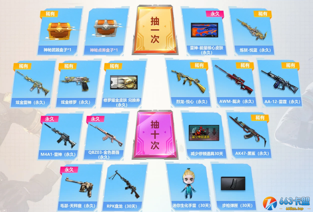 《CF》8月密藏宝箱活动