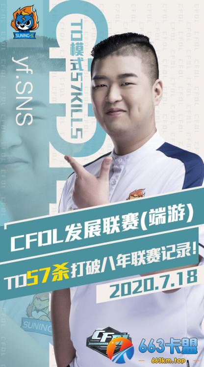 第八周MVP yf.SNS TD57杀一战成名，BS.F、SNS和AG.Y保持士气，或登上前三宝座